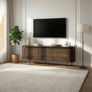 Тумба під ТВ Mebel Elit BECK Горіх ME.BECK/O/RTV160 фото - 7