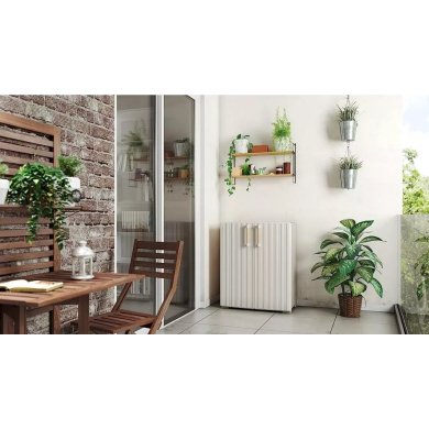 Садовый шкаф Keter/Kis ARMADIO GROOVE BASSO Бежевый 255130 фото - 6