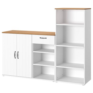 IKEA Стеллаж SKRUVBY Белый (ИКЕА СКРУВБИ) 49561339