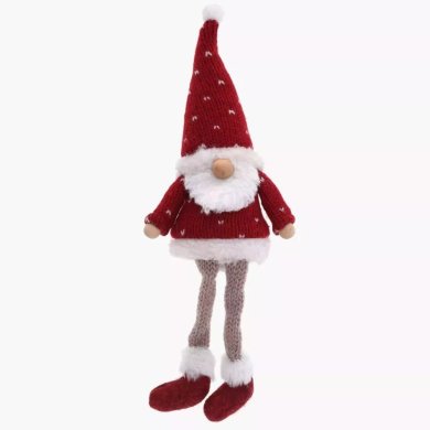 Гном Duka Nisse 25 см | Белый / Красный 1219499 фото - 2
