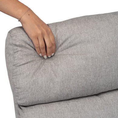 Кресло мягкое раскладное с реклайнером Mebel Elit COLTON Серый ME.COLTON/P/T/FW фото - 12