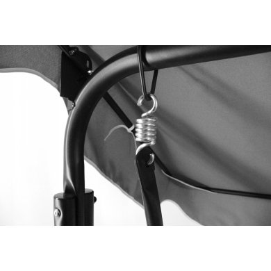 Садова гойдалка Garden Line 170x118x153 см Сірий KRE9987 фото - 7