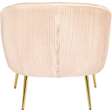 Кресло мягкое Mebel Elit STELLA Welur Бежевый - 5 Кресло мягкое Mebel Elit STELLA Welur Бежевый ME.STELLA/BZ/ZL/V/FW фото - 5