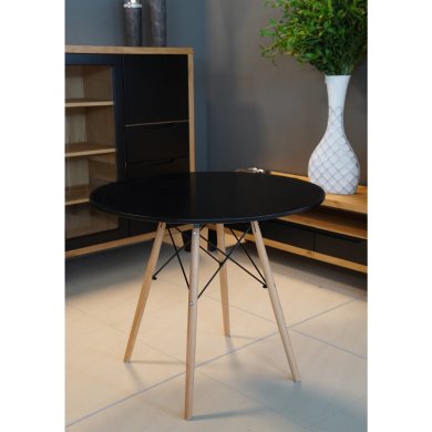 Обідній стіл Chomik Чорний FAT1187 фото - 6