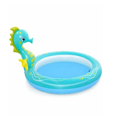 Надувний дитячий басейн Bestway 53114 188х160х86 см Блакитний BES53114 фото - 7