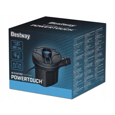 Электрический воздушный насос Bestway 62252 POWERTOUCH Черный BES62252 фото - 6