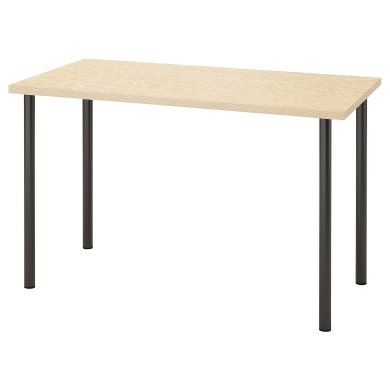 IKEA Письменный стол MITTCIRKEL/ADILS Черный (ИКЕА МИТЦИРКЕЛЬ/АДИЛЬС) 59508539
