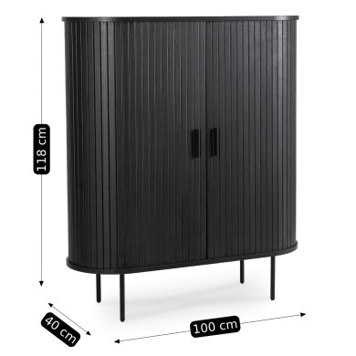 Комод Mebel Elit TRISH 2 Черный ME.TRISH/CZ/KOM100 фото - 7