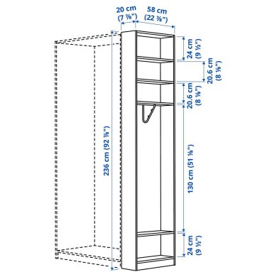 PAX - 6 IKEA PAX (ИКЕА ПАКС) 70603851 фото - 6