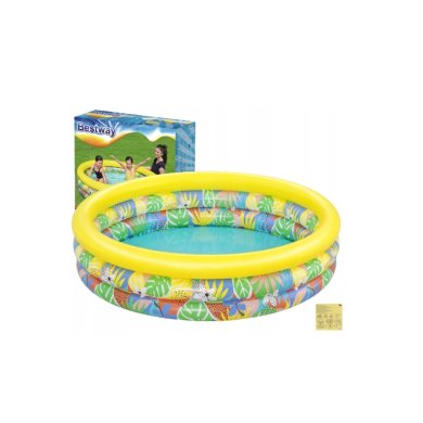 Надувной детский бассейн Bestway 51203 168х38 см Принт BES51203 фото - 2