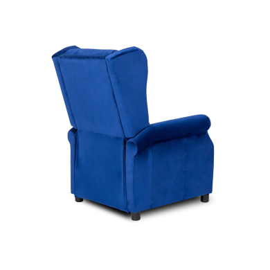 Кресло мягкое раскладное с реклайнером Mebel Elit SIMON Синий - 4 Кресло мягкое раскладное с реклайнером Mebel Elit SIMON Синий ME.SIMON/GR/V/FW фото - 4