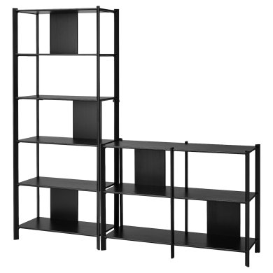 IKEA Стелаж JATTESTA Чорний (ИКЕА ДЖАТТЕСТ) 89494828
