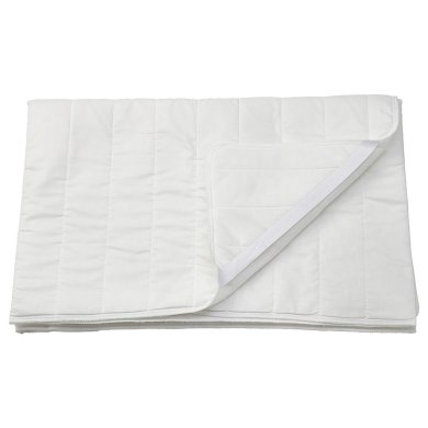 IKEA Наматрасник на резинке LUDDROS 80x200 см Белый (ИКЕА ЛУДДРОС) 30461641