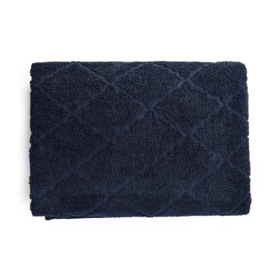 Рушник для тіла Homla SAMINE 70x130 см  Темно синій - 4 Рушник для тіла Homla SAMINE 70x130 см  Темно синій 164940 фото - 4