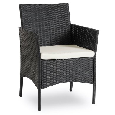 Комплект садових меблів Mebel Elit MISSISIPI Чорний ME.MISSISIPI/CZ/RT/OGR/ZES фото - 6