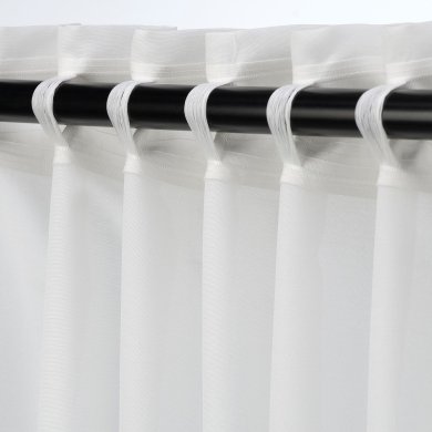 IKEA Штори HILJA 145x300 см 2 шт Білий (ИКЕА HILJA) 40430814 фото - 4