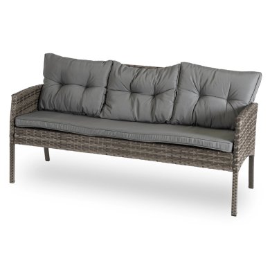 Комплект садовой мебели Mebel Elit ATLANTA Серый ME.ATLANTA/P/RT/OGR/ZES фото - 3