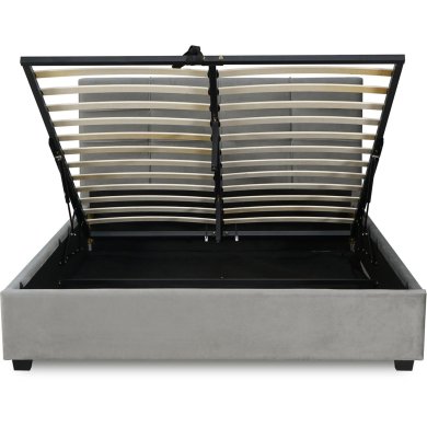 Кровать Mebel Elit TINGA Welur 140x200 см Серый - 5 Кровать Mebel Elit TINGA Welur 140x200 см Серый ME.TINGA/140/JP/V/LOZZPOJ фото - 5