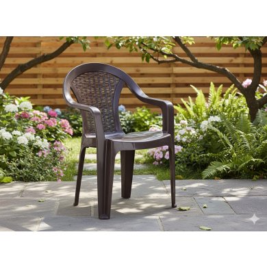 Садовий стілець Garden Line CT010 Коричневий CT010-R/BR фото - 2