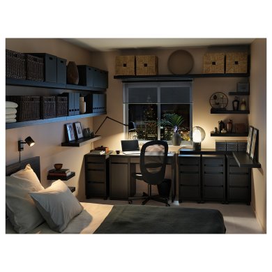 IKEA Письмовий стіл MICKE Коричневий (ИКЕА МИКЕ) 10244743 фото - 7