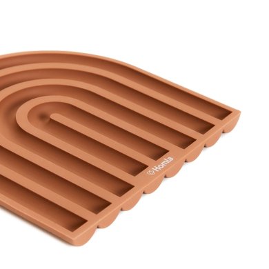 Підставка під гаряче Homla ARULA 15x15 см Коричневий 217804 фото - 2