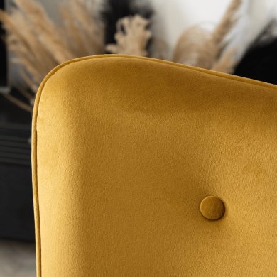Кресло мягкое с подставкой Mebel Elit LOZANO Welur Горчичный ME.LOZANO/CU/DK/V/FW фото - 12
