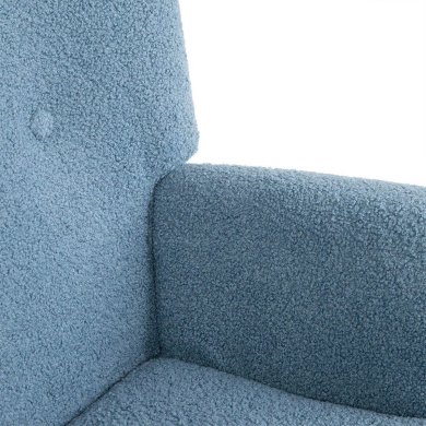 Кресло мягкое Homla MOSS TEDDY BOUCLE Синий 209867 фото - 5