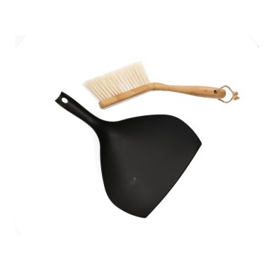 Щітка та совок Homla BAMBOU 29x19 см | Чорний / Дерево 161653 фото - 3