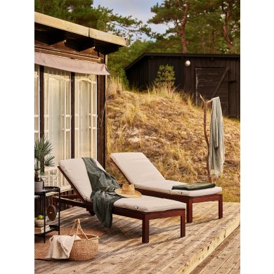 IKEA Подушка на шезлонг FROSON/DUVHOLMEN 190x60 см Бежевый (ИКЕА ФРОСОН/ДУВХОЛЬМЕН) 39444143 фото - 3