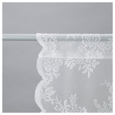IKEA Тюль ALVINE SPETS 145х300 см 2 шт Кремовый (ИКЕА ALVINE СПЕЦ) 80070763 фото - 7