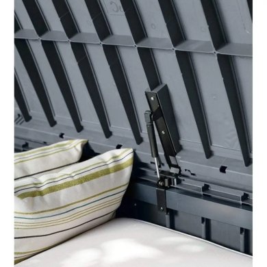 Садовый ящик Keter GLENWOOD 390 л Графит 230413-1 фото - 5