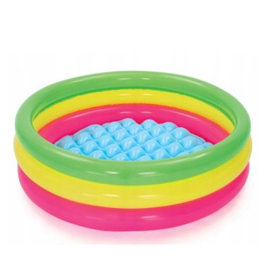 Надувной детский бассейн Bestway 152х30 см Разноцветный BES51103 фото - 2