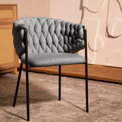 Обідній стілець Homla MERLE Темно-сірий 216134 фото - 7