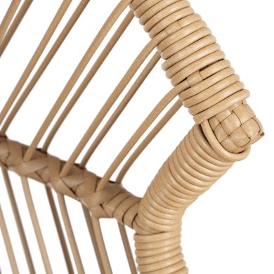 Садове крісло Mebel Elit CEZARE Сірий ME.CEZARE/P/NAT/T/FW фото - 6