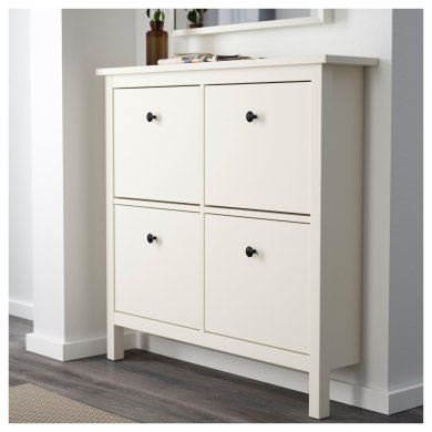 Шкаф для обуви HEMNES - 6 IKEA Шкаф для обуви HEMNES (ИКЕА ХЕМНЭС) 60156121 фото - 6