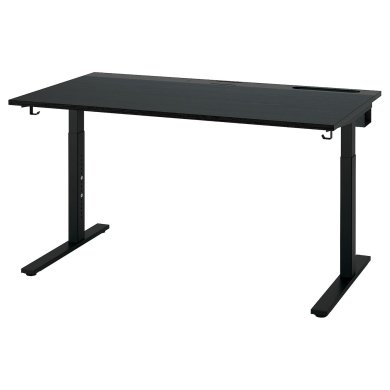 IKEA Письмовий стіл MITTZON Чорний (ИКЕА МИЦОН) 89528121