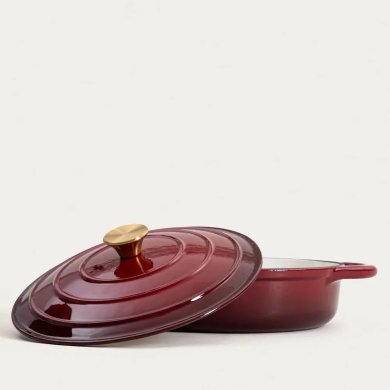 Каструля з кришкою Homla ANDREAS 2,5 л Бордовий 244316 фото - 2