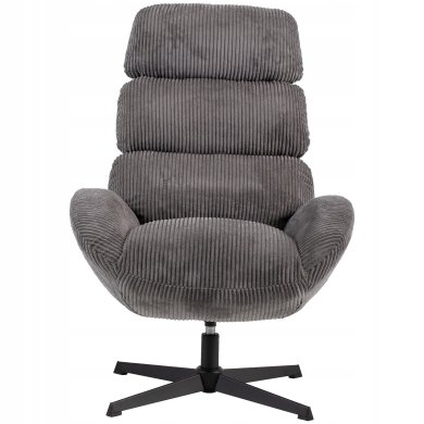 Кресло мягкое поворотное Kontrast AXEL Velvet Серый 5.01.84038 фото - 5