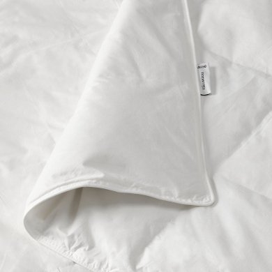 IKEA Ковдра демісезонна FJALLBRACKA 200х200 см Білий (ИКЕА ФЬЕЛЛБРАКА) 80470308 фото - 3