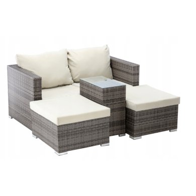 Комплект садовой мебели Garden Line PELLY Серый ABI0907 фото - 7