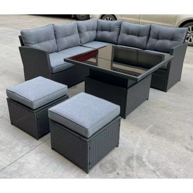 Комплект садових меблів Garden Line MARINE II Сірий ABI8212 фото - 3