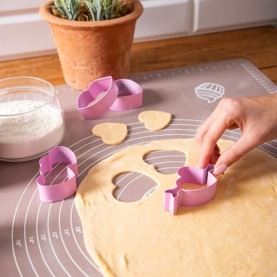Набор форм для печенья Homla CHERISH LOVE 4 шт Розовый 237137 фото - 4