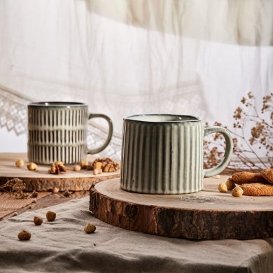 Кружка Homla ANDRES 460 мл Сірий - 5 Кружка Homla ANDRES 460 мл Сірий 231347 фото - 5