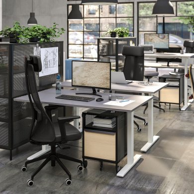 IKEA Офисное кресло JARVFJALLET Черный (ИКЕА ЖАРВФЬАЛЛЕ) 80510639 фото - 26