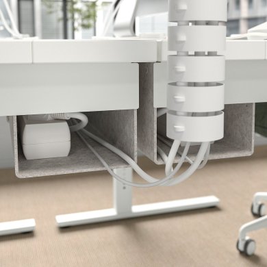 IKEA Письмовий стіл MITTZON Білий (ИКЕА МИЦОН) 99513954 фото - 3