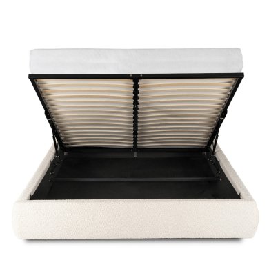 Кровать Mebel Elit HAGA Boucle 160x200 см Кремовый ME.HAGA/160/KR/TB/LOZZPOJ фото - 8