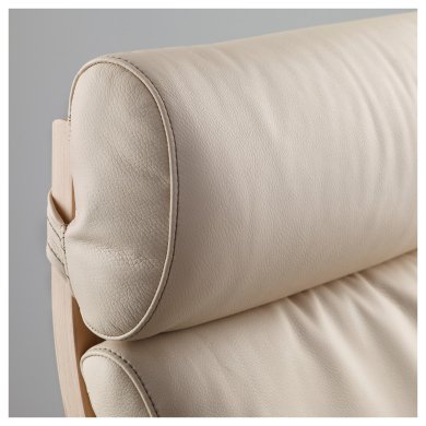 IKEA Кресло-качалка POANG Бежевый (ИКЕА ПОАНГ) 19830588 фото - 5