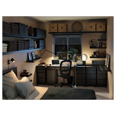 IKEA Письмовий стіл MICKE Коричневий (ИКЕА МИКЕ) 10244743 фото - 24