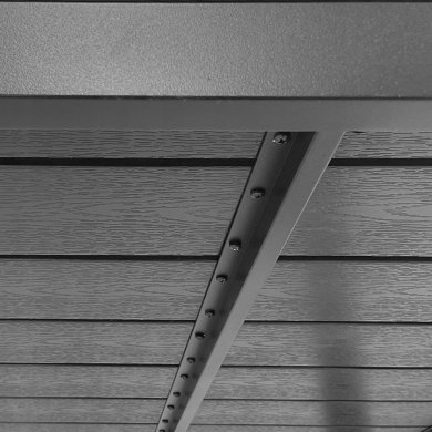 Комплект садовой мебели Kontrast ALLEN FUERTE 150 Черный 67684 фото - 10