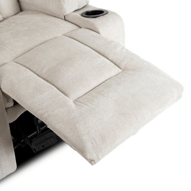 Крісло м'яке розкладне масажне з реклайнером Mebel Elit BOX 2 Бежевий ME.BOX2/BZ/T/FW фото - 13